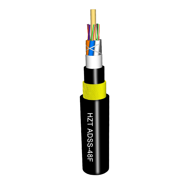 Double Jacket ADSS Fiber Optical Cable with AT Jacket