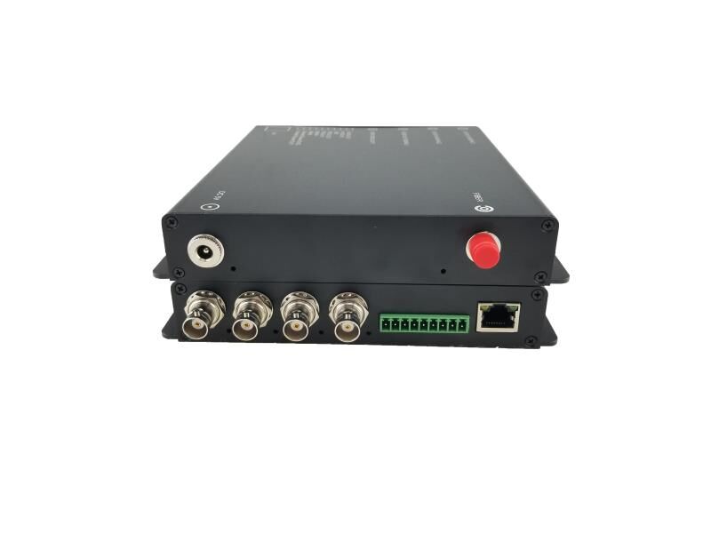 4-ch SDI+Ethernet+data+audio over fiber