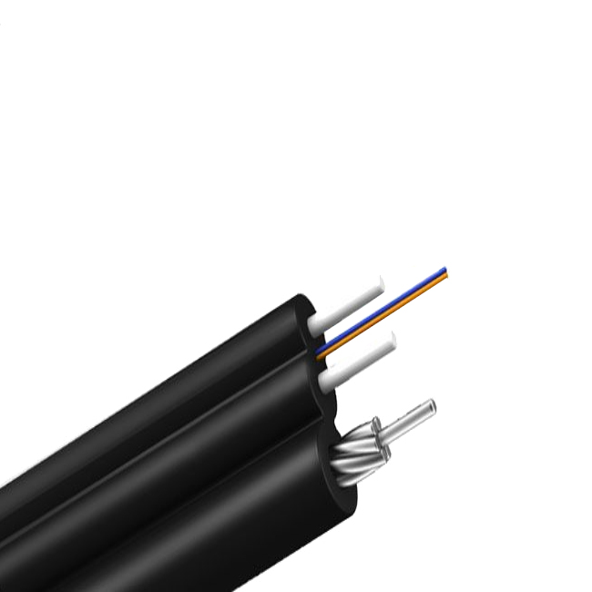 Outdoor FTTH Drop Cable With Stranded Steel Wire（0.33mm*7）