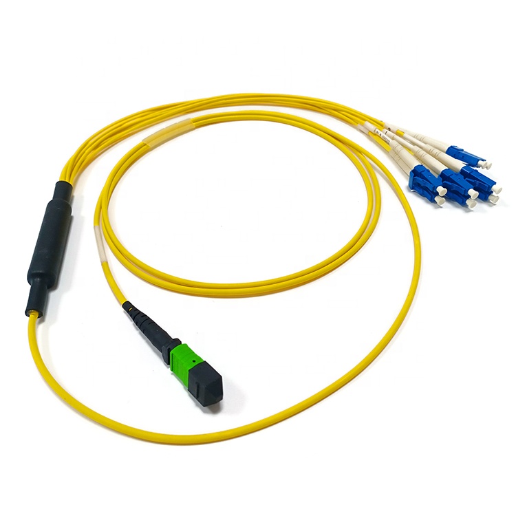 MPO-LC Fiber Optic Patch Cord (OS2/OM3/OM4)