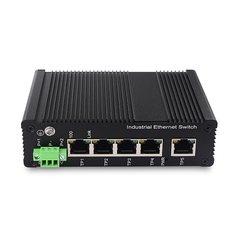 5-Ports 10/100Base-Tx Industrial POE Switch