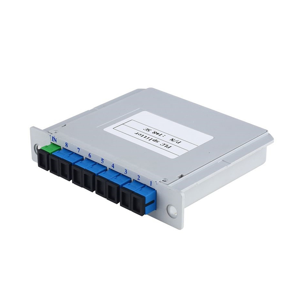 1 x 8 SC/UPC Cassette PLC Splitter