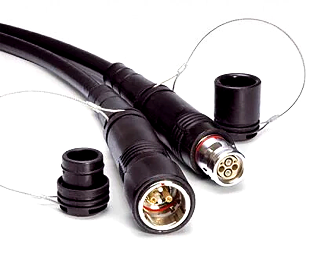 SMPTE311M 3K.93C Hybrid Camera Optical Cable with FUW-PUW Connector