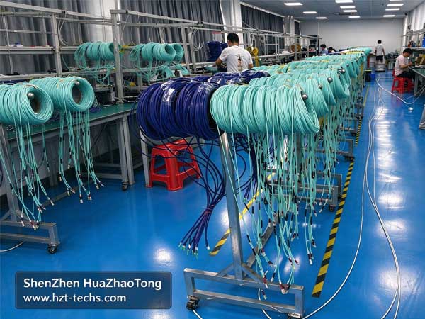 Mass Production of OM3 Armored Duplex LC Patch Cords & Single-Mode Fiber Patch Cords for European Delivery