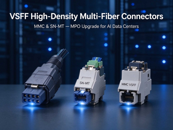 AI Computing Boom Drives Cabling Innovation: VSFF Ultra-Small High-Density Multi-Fiber Connectors (MMC & SN-MT) Emerge as Primary Upgrade Replacement for MPO