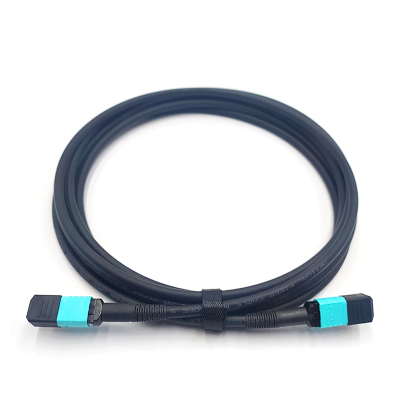 8 Core MTP/MPO-MTP/MPO Multimode OM3 Fiber Optical Patch Cords