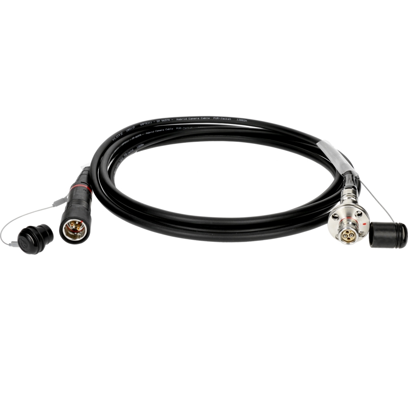 SMPTE311M 3K93C Hybrid Camera Optical Cable with FMW-PUW SMPTE Connector