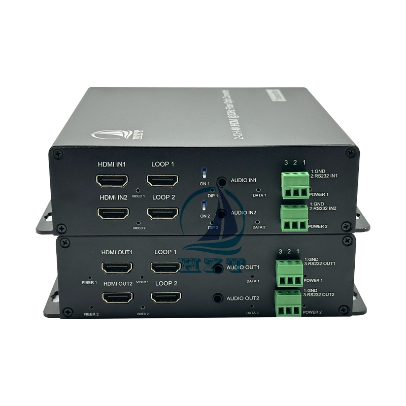 4K@30Hz 2-CH 4K HDMI Fiber Converter