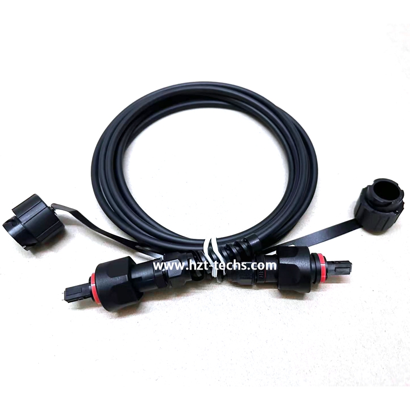  IP67 Waterproof 12 Core Singlemode G657A1 ODVA-MPOArmored Fiber Optical Cable Assembly