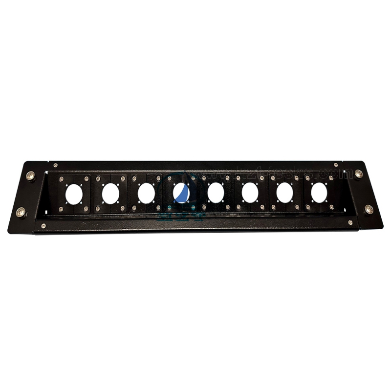 Empty Rack Mount Panel For SMPTE304 Connector Assembly 