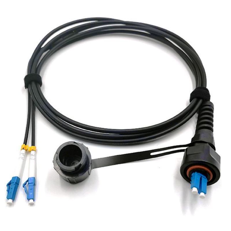 IP67 ODVA - LC UPC Fiber Optic Cable Assembly 