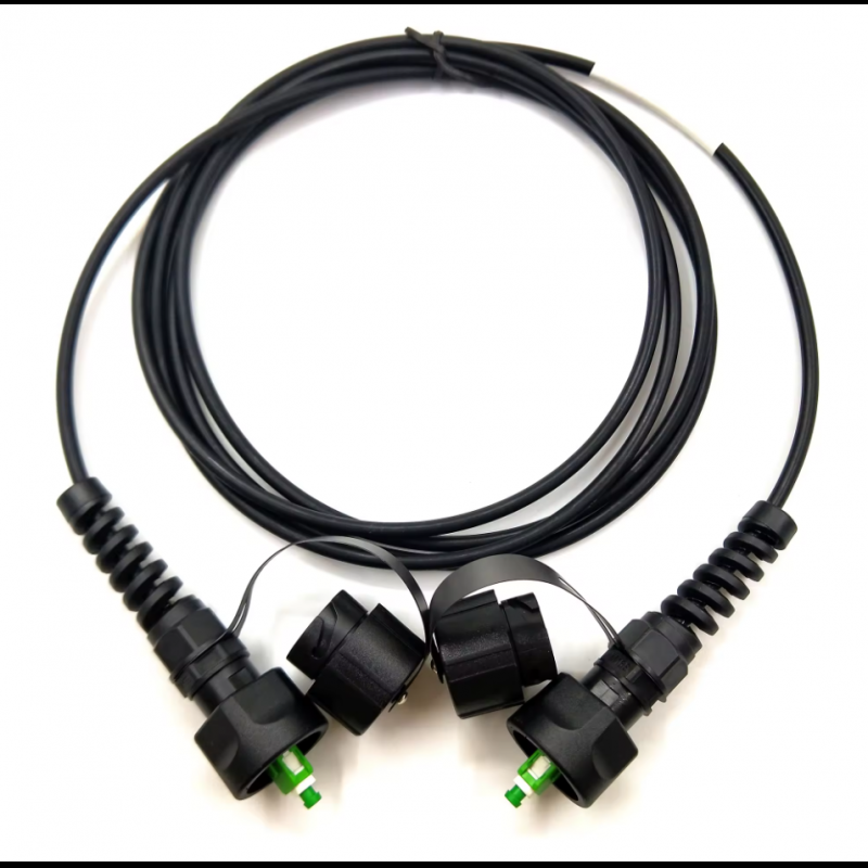 IP67 ODVA/SC-ODVA/SC Fiber Optic Cable Assembly