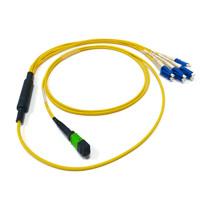 MTP/MPO-8 * LC Singlemode  Fiber Optical Break-Out Cable