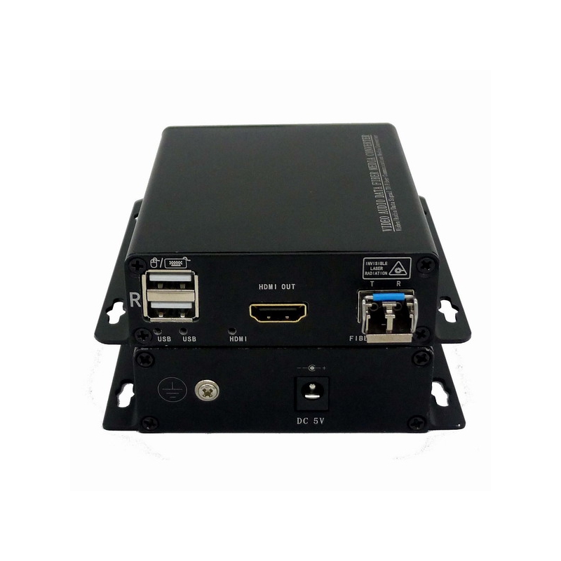 1080p@60HZ  KVM HDMI+USB To Fiber Optical Extender up to 10KM 